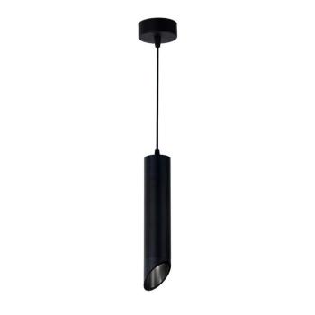 Függesztett lámpatest, fekete, fekete belső kialakítás, GU10, MR16 foglalat, Optonica, 9051 kép