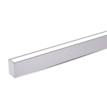 Függesztett lineáris LED lámpatest, 60w, 4000K, természetes fehér, 6000lm, 120°, ezüst, CRI>80, dimmelhető, 1200mm, V-TAC, 378 kép
