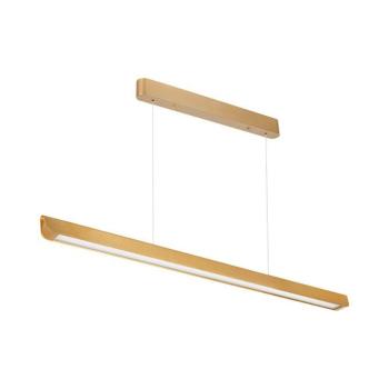 Függesztett lineáris LED lámpatest állítható magassággal, 36w, CCT, 2880lm, 100°, arany, CRI>80, 1227mm, V-TAC, 23348 kép