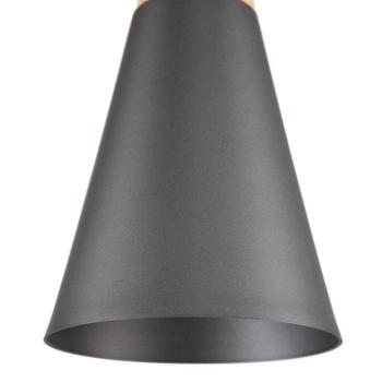 Függő lámpa Bicones antracit, Ø 14 cm kép