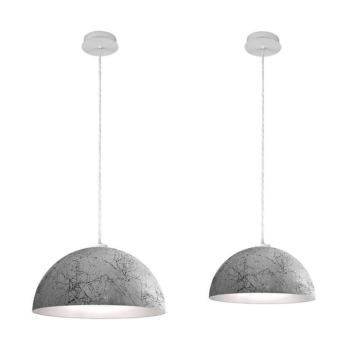 Függő lámpa Cult Vintage, ezüst, Ø 40 cm kép