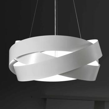 Függő lámpa Pura fehér, 60cm, 3x E27 kép