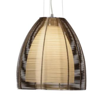Függő lámpa Relax, egy izzós 30 cm bronz kép