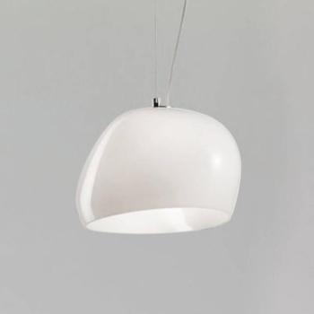 Függő lámpa Surface Ø 27 cm, E27 fehér/matt fehér kép