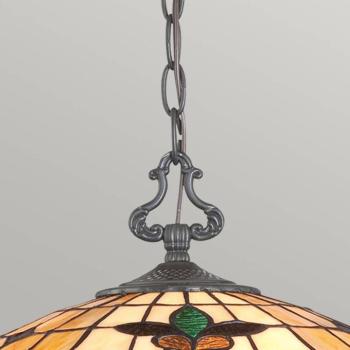 Kami függő világítás, színes/bronz, 51 cm kép