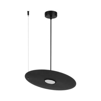 Függőlámpa kábellel PIATTO 1xGX53/15W/230V, átm. 35 cm, fekete MLP2909 kép