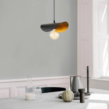 Függőlámpa Sivani MR-830 1-lámpás fekete/arany kép