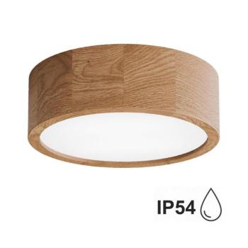 Fürdőszobai mennyezeti lámpa CLEO 2xE27/24W/230V IP54 á. 27,5 cm tölgy 5907623600011 kép