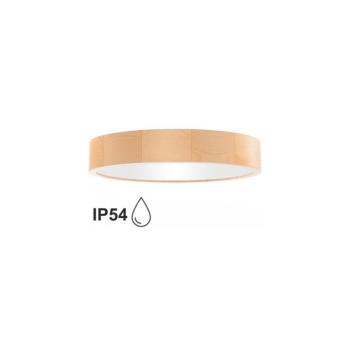 Fürdőszobai mennyezeti lámpa CLEO 4xE27/24W/230V IP54 á. 47,5 cm fenyő 5907623600288 kép