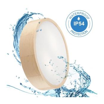 Fürdőszobai mennyezeti lámpa NATURAL 3xE27/15W/230V IP54 fenyő 37 cm LD-PD-6.20 kép