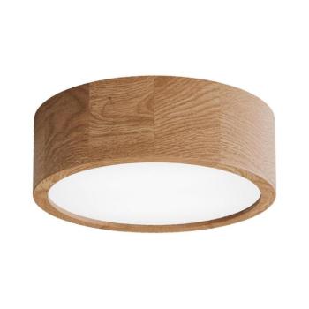 Fürdőszobai mennyezeti lámpatest érzékelővel CLEO 2xE27/24W/230V átm. 27,5 cm IP54 tölgy 5907623692634 kép
