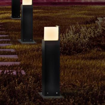 FYNN-C LED kültéri falilámpa, antracit, 12 cm, IP65, CCT be-/kikapcsolás kép