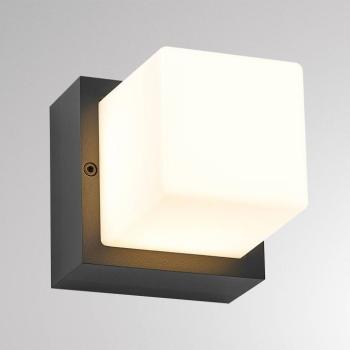 FYNN-O LED kültéri falilámpa, antracit, 11 cm, IP65, CCT be-/kikapcsolás kép