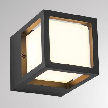 FYNN-X LED kültéri falilámpa, antracit, 12 cm, IP65, CCT be-/kikapcsolás kép