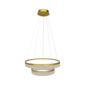 GALA LED kábelre függesztett csillár LED/54W/230V, átmérő 60 cm, aranyszínű ML2241 kép