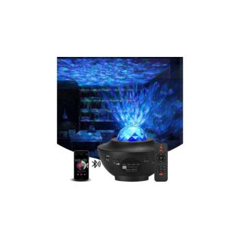 Galaxis projector -Csillagos ég party lámpa, távirányítóval, Bluetooth hangszóró