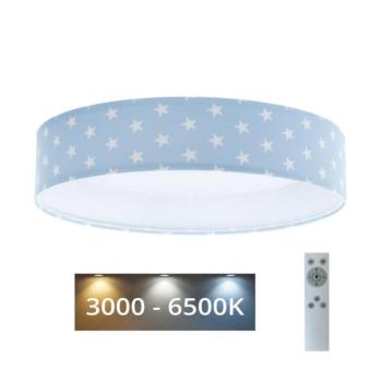 GALAXY KIDS LED/24W/230V állítható fényű gyerek lámpa, kék/fehér, DO-val kép