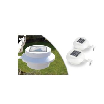 Garden of Eden 2 db kültéri ereszcsatornára szerelhető napelemes lámpa, fehér 11445 WH kép