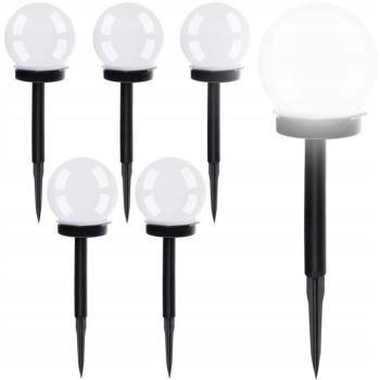 Gardlov 23562 Kerti napelemes gömblámpa, 9 cm, IP44, 6 db kép