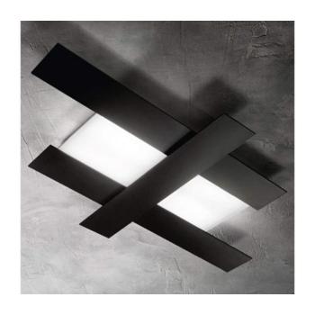 Gea Luce DOHA P G N - LED Mennyezeti lámpa DOHA LED/50W/230V 104 cm fekete DOHA P/G N kép