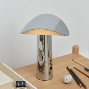 GEJST LED tölthető asztali világítás Lium, króm, 2700 K, USB
