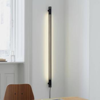 GEJST Radent fali lámpa, fekete, magasság 135 cm, G13 LED kép