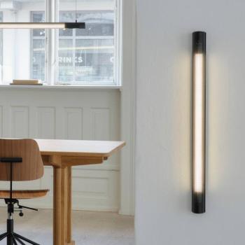 GEJST Radent fali világítás, fekete, magasság 70 cm, G13 LED kép
