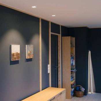 GF design Squary süllyesztett lámpa IP54 fehér 2,700 K kép