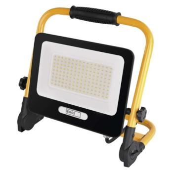 GLARO 100 W-os LED-reflektor, sárga-fekete, IP65, 10 000 lm, semleges fehér kép