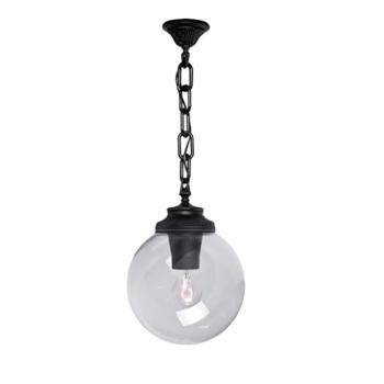 GLOBE 250 KERTI FÜGGESZTÉK 1XE27 IP55 FEKETE kép