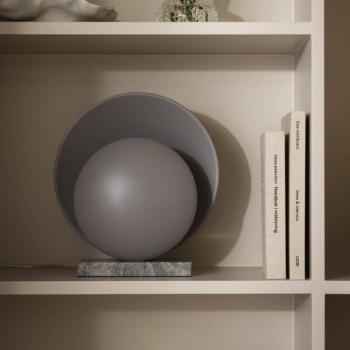 Globen Lighting asztali világítás ORBIT, szürke, márvány, magasság 32 cm kép