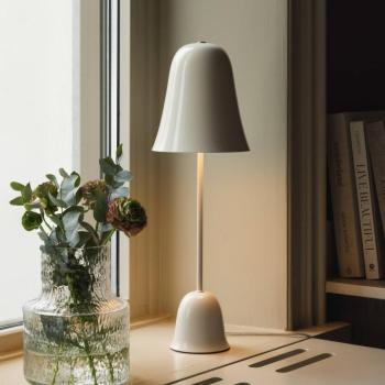 Globen Lighting Blåklockan asztali lámpa, elefántcsont színű, magasság: 56 cm kép