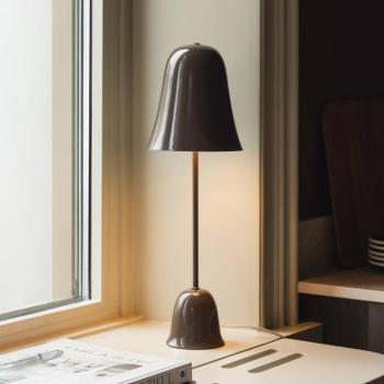 Globen Lighting Blåklockan asztali lámpa, mokkabarna, magasság: 56 cm kép