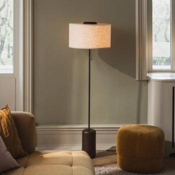 Globen Lighting Bosco álló világítás, bézs/barna, magasság 144 cm kép