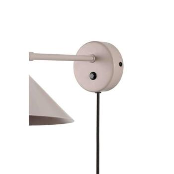 Globen Lighting Cannes fali világítás, bézs, Ø 20 cm kép