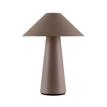 Globen Lighting Cannes újratölthető asztali világítás, barna, 26 cm, IP44 kép