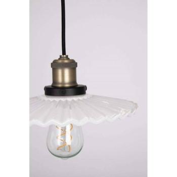 Globen Lighting COBBLER függő világítás, fehér, Ø 25 cm kép