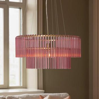Globen Lighting HOOK 60 lógó világítás, üveg, rózsaszín kép