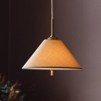 Globen Lighting IRIS 25 lógó lámpa, mokkabarna, Ø 25 cm kép