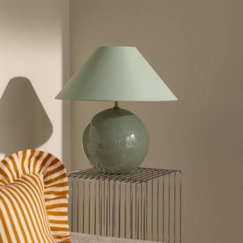 Globen Lighting IRIS asztali világítás, zöld, magasság 45 cm kép