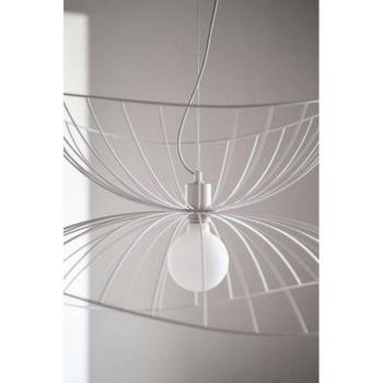Globen Lighting RAY függő világítás, fehér, Ø 70 cm kép