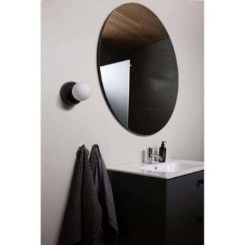 Globen Lighting Torrano fali világítás, fekete, Ø 13 cm, IP44 kép