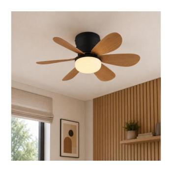 Globo 03625H - LED dimmelhető mennyezeti látor DELORES LED/5W/230V 2700-6500K barna + távirányító 03625H kép