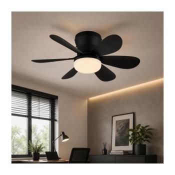 Globo 03625S - LED dimmelhető mennyezeti látor DELORES LED/5W/230V 2700-6500K fekete + távirányító 03625S kép