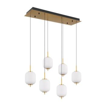 Globo 15217-6 - LED Csillár zsinóron EWALD 6xLED/6,7W/230V 15217-6 kép