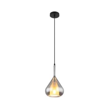 Globo 15542 - Csillár zsinóron GEEKY 1xE27/60W/230V átm. 20 cm fekete 15542 kép