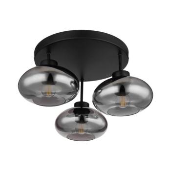 Globo 15572-3D - SHAUN felületre szerelhető csillár 3xE27ILLU/40W/230V, fekete 15572-3D kép