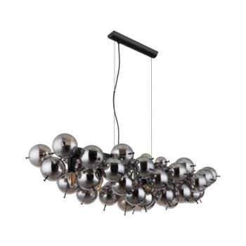 Globo 15633H1S - UDO kábeles csillár 6xE14/25W/230V fekete 15633H1S kép