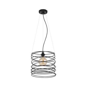 Globo 15640H - TILLY kábelen függesztett függőlámpa 1xE27/60W/230V fekete 15640H kép