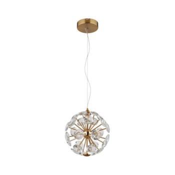 Globo 16047H - VIRINA LED csillár kábelen LED/12W/230V 3000K arany 16047H kép